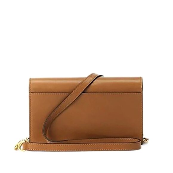 Polo Ralph Lauren Polo ID Leather Chain Wallet & Crossbody – Classic Tan - Picture 4 of 13